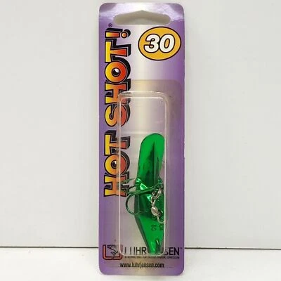 Señuelo de pesca Luhr Jensen Hot Shot 30 metálico verde oscuro 5433-030-0935 Foto 1 de 3