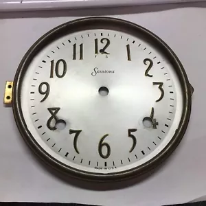 SESSIONS MECHANICAL CLOCK MOVEMENT FOR PARTS OR REPAIR - Picture 1 of 12