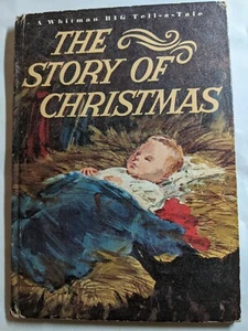 The Story of Christmas Whitman Big Tell-a-Tale 1965 - Picture 1 of 11