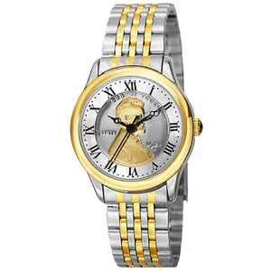 Reloj pulsera para mujer August Steiner CN011TTG cuarzo conmemorativo esfera moneda - Imagen 1 de 7