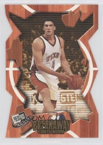 2000 Press Pass Breakaway Chris Mihm #BA2 Rookie RC
