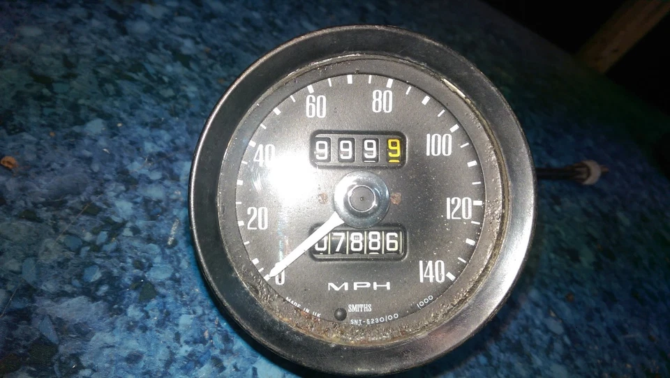 Velocímetro Smiths Jensen Healey (1972-1975) SNT-5230/00 - Imagem 1 de 1
