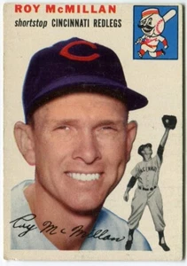 1954 Topps #120 Roy McMillan Cincinnati Reds - Picture 1 of 2
