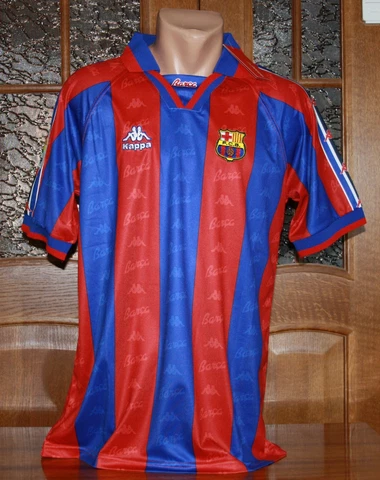 Barcelona 96/97 Football Soccer Home Shirt Jersey Cover