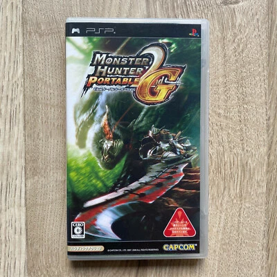 Monster Hunter 2nd G 2 Action Hunting Capcom Game PlayStation Portable PSP Japan - Image 1 of 4