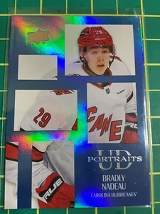 2024-25 Upper Deck Series 2 Portraits # P49 Bradly Nadeau - Imagen 1 de 2