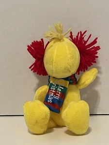 Woodstock Christmas Plush Yellow Bird Snoopy Peanuts Read - Picture 1 of 9