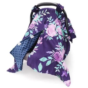 TANOFAR Car Seat Cover Baby, Carseat Covers Baby Boy Girl, Peekaboo Opening Car - Picture 1 of 6