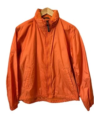 Cortavientos Pacific Trail para mujer naranja mediano con capucha oculta vintage años 90 Foto 1 de 4