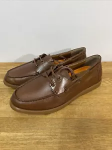 Frank Wright Kiel Leder Bootsschuhe Neu Größe 8 UK - Bild 1 von 12