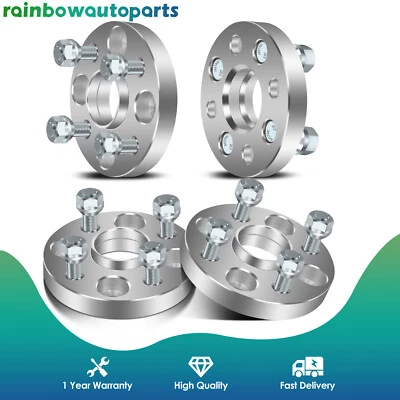 4 piezas espaciadores de rueda centrados en el cubo de 20 mm 4x100 para Mazda Miata Scion xB Toyota Corolla Foto 1 de 4