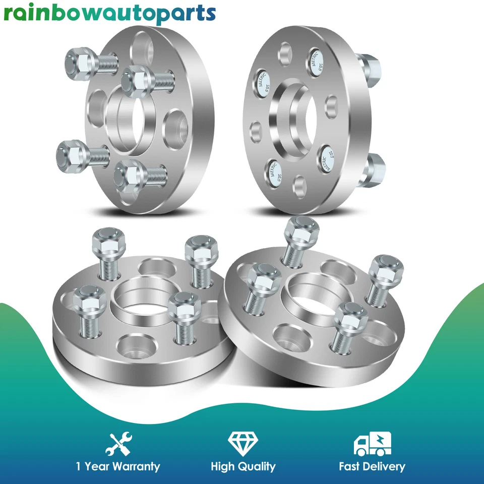 4 piezas espaciadores de rueda centrados en el cubo de 20 mm 4x100 para Mazda Miata Scion xB Toyota Corolla Foto 1 de 4