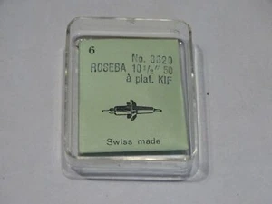 Pieza De Relojería 1 Eje De Balancín Para Reloj Roseba 10 1/2" 52 A Plano. KIF - Imagen 1 de 1