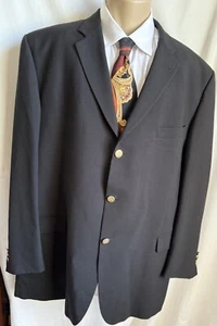 Burberry London Jacket, Black, 100 Wool, Sz 50L, T Model Bond Street. - Picture 1 of 12