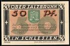 Notgeld Ober-Salzbrunn na Śląsku 1921, 50 fenigów, 700 rocznica 