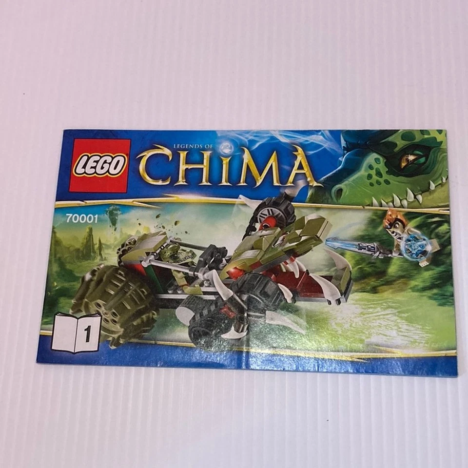 LEGO 70001 Legends of Chima Booklet manual only - Image 1 of 1