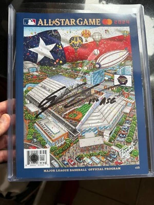 ORIOLES GUNNAR HENDERSON SIGNED INSCRIBED 1st ALL STAR GAME PROGRAM BAS COA - Image 1 of 4