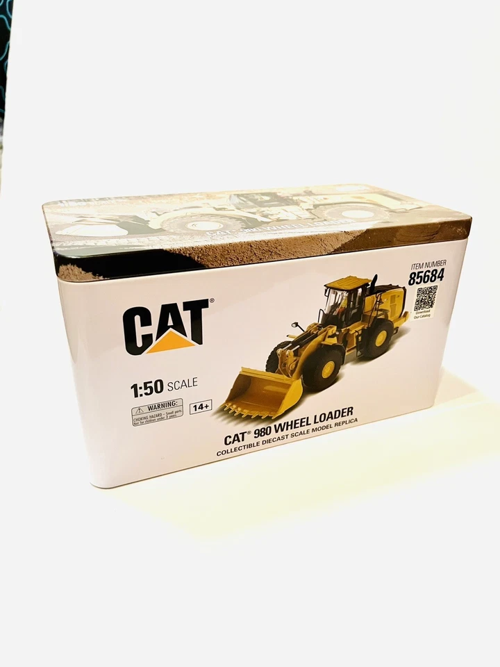 Diecast Masters 85684 CAT 980 Wheel Loader 1 50 Caterpillar in OVP