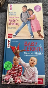 2 Nähbücher für Kinder 1xLeicht! Nähen 44-98, 1x Kinderkleid 98-134 Topp +Schnit - Bild 1 von 6