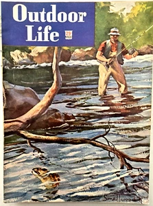 Outdoor Life June 1948 Ducks Are Scarce - Kentucky Rifle - Panic on Moose Trail - Imagen 1 de 18