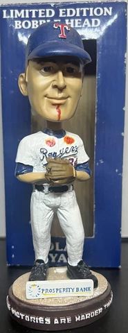 2007 Round Rock Express SGA Nolan Ryan “Bloody Lip"  Bobblehead Texas Rangers Cover