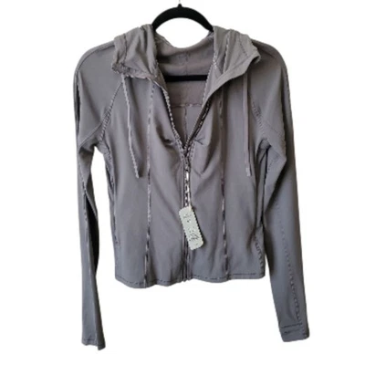 Chaqueta con Capucha Neiwai Storm Frontal Gris Cremallera Frontal Ballet Mediana Reg. $175 Foto 1 de 4
