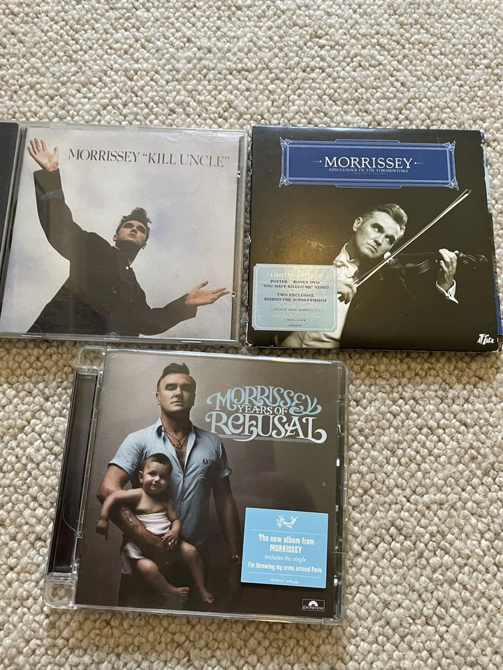 Morrissey CD Lot - Ringleaders CD/DVD Kill Uncle Years Of Refusal - Image 1 of 1