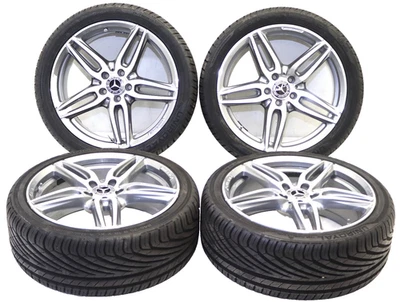 4x Mercedes W213 AMG Alufelge Sommerreifen 245/35 19 Zoll Kompletträder - Bild 1 von 4