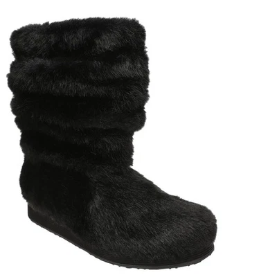 Bota para mujer BC Footwear de peluche de piel sintética Foto 1 de 4