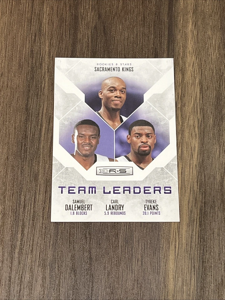 Panini Rookies & Stars 2010-11 - Líderes de equipo Evans, Dalembert y Landry  Foto 1 de 1