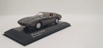 1/43 VERY RARE MASERATI GHIBLI COUPE CLOSED 1969 MINICHAMPS 400123320 NO MATRIX - Image 1 of 4