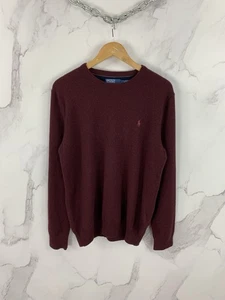 Polo Ralph Lauren Lana Manga Larga Pullover/Jumper Talla M - Imagen 1 de 18