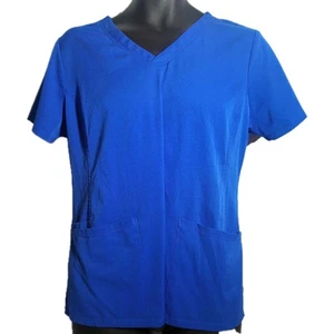 HH Works By Healing Hands Peeling Top royalblau Damengröße Large  - Bild 1 von 7