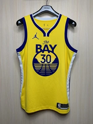 Camiseta Jordan Golden State Warriors #30 Steph Curry State Swingman Talla L Foto 1 de 4
