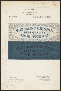 Photo:Marshall & Co. for The Saint Crispin brand Shoe Thread - Picture 1 of 1