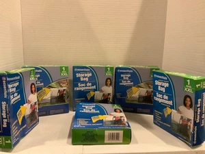 Aufbewahrungstaschen mit Reißverschluss & Tragegriff, 1 Stück XX groß 24”x20” (6er Pack) - Bild 1 von 3