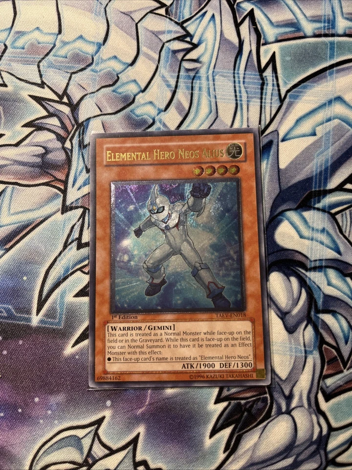 Elemental Hero Neos Alius (UTR) TAEV-EN018 Tactical Evolution 1st Ed (LP) - Image 1 of 4