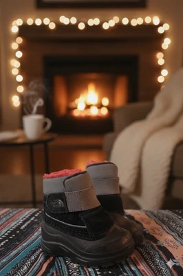 The North Face Toddler Alpenglow Fall Winter Snow Boots Size 5 - Image 1 of 4