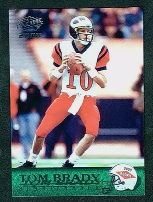 2000 Pacific — дебютант Том Брэди No403 (RC) Patriots - Изображение 1 из 4