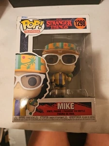 Funko Pop! Vinyl:Stranger Things-Mike #1298 NIP (HOLE SEE PHOTO) FREE SHIPPING! - Picture 1 of 7
