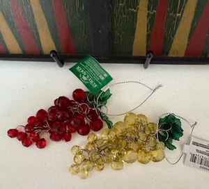 Kurt Adler Viñedo Uvas Vino Uvas Decoración Adornos de Navidad - Imagen 1 de 4