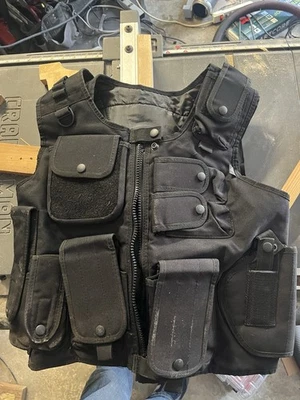 UTC V548bb Tactical Vest. Black - Image 1 of 4