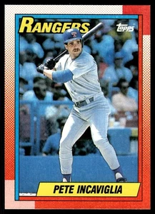 1990 Topps Pete Incaviglia Texas Rangers #430 - Picture 1 of 2