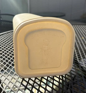 Buddeez Vintage Contenitore Portapane Alto Dispenser Salvaspazio Crema - Foto 1 di 7