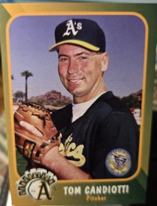 1999 Generation Oakland A's Baseballkarte von Tom Candiotti #6 (NM) kostenlose Rtns - Bild 1 von 2