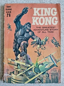 King Kong Giant Classic Album  Top Sellers 1970 (Gold Key 1968)  Rare!   GD - Picture 1 of 14