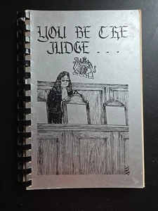 1971 YOU BE THE JUDGE COOKBOOK, JUNIOR AUXILIARY TO THE LAWERS' WIVES OF LA - Imagen 1 de 5
