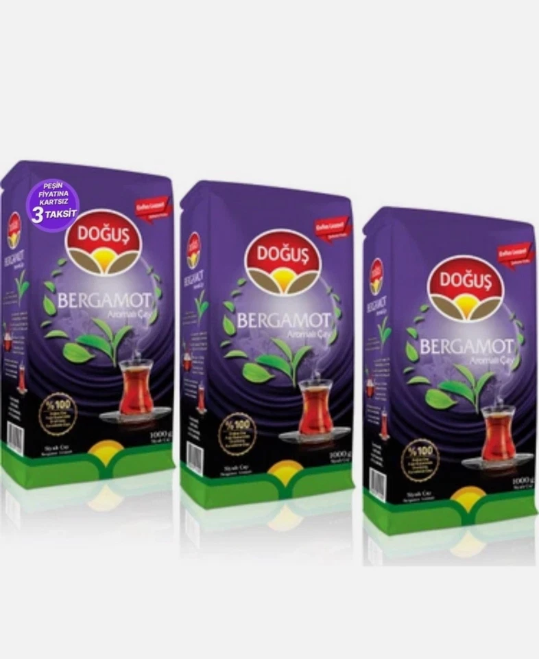 Doğuş Tee mit Bergamottgeschmack 3 Packungen je 1 kg - Bild 1 von 1