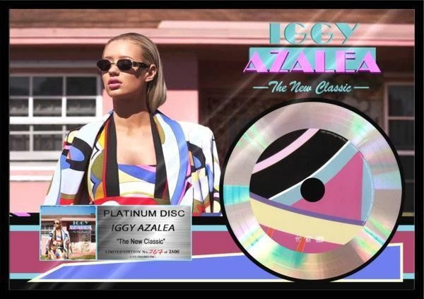 Iggy Azalea/Iggy Azalea/New Classic/Platinum Disc - Image 1 of 1
