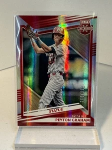 Panini Elite 2022 edición extra #51 Peyton Graham Status Red #/299 - Imagen 1 de 2